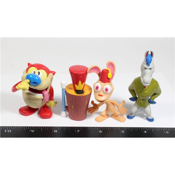 REN & STIMP VIACOM ACTION FIGURES/TOYS