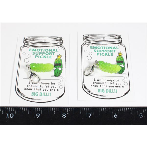 TWO NEW EMOTIONAL SUPPORT PICKLES