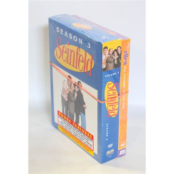 NEW SEINFELD + ELLEN DVD SEASONS