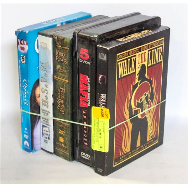 BOXED SETS LORD OF THE RINGS,MAFIA,JOHNNY CASH