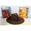 Image 1 : LOT W/ COWBOY HAT,  501 MUST VISITS BOOK &