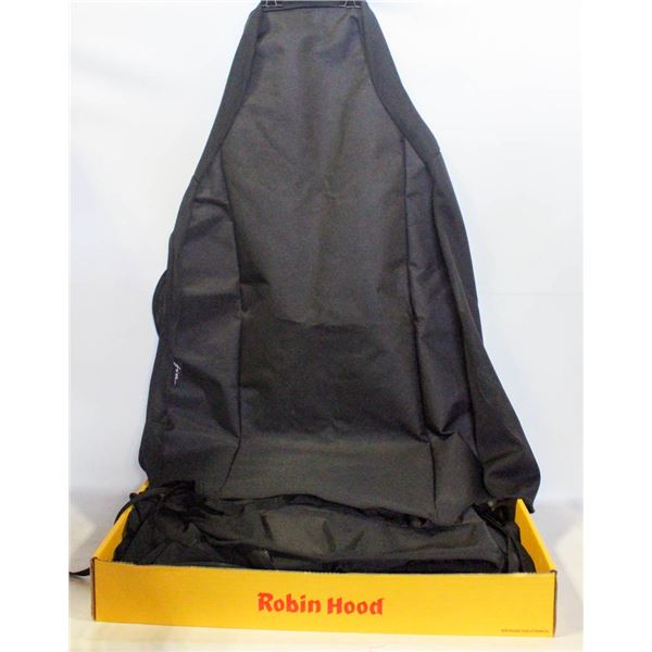 2 NEW 2PC FIA CAR SEAT COVERS BLACK