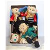 Image 1 : LOT OF VINTAGE WIZZARD OF OZ PLUSH TOYS