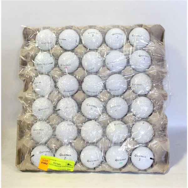30 USED TAYLORMADE GOLF BALLS