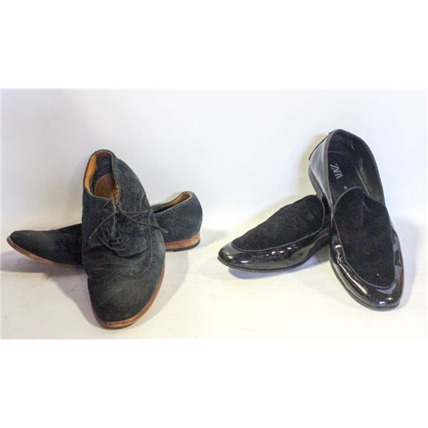 MENS ZARA AND ALDO SHOES SIZE 9