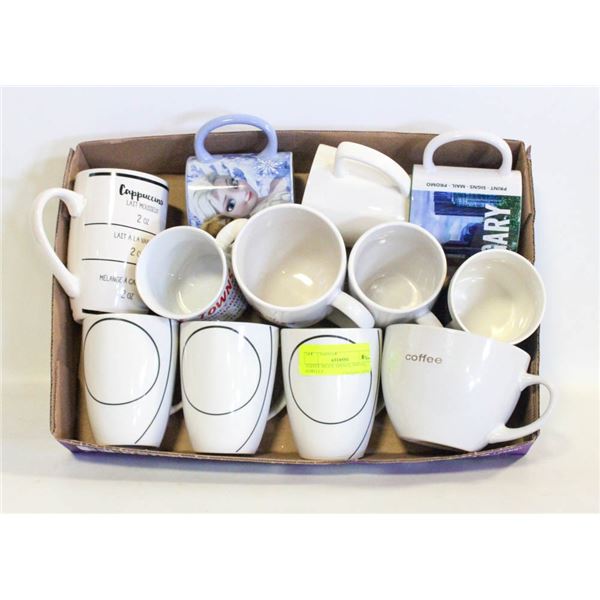 COFFEE MUGS, DISNEY, SIMONS, CORELLE