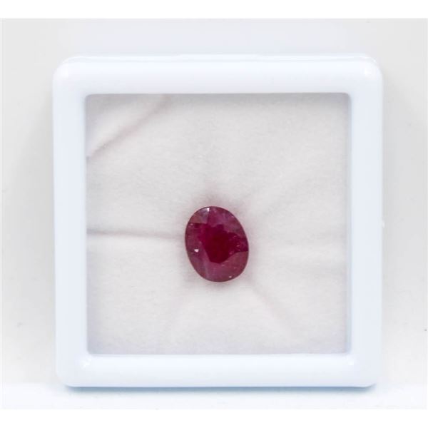 #163-NATURAL RUBY GEMSTONE 3.95 CT