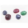 Image 1 : #139-NATURAL RUBY & EMERALD GEMSTONES 97.75 CT