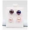Image 1 : #274- NATURAL AKOYA PEARL EARRING 2 SET