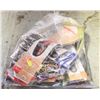 Image 1 : LARGE LOT OF HAIR EXTENSIONS VARIOUS SIZES AND