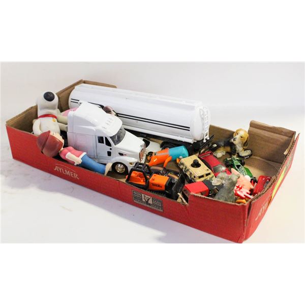 FLAT OF HOT WHEELS, MFG. FOR MCD CORP MATCHBOX,