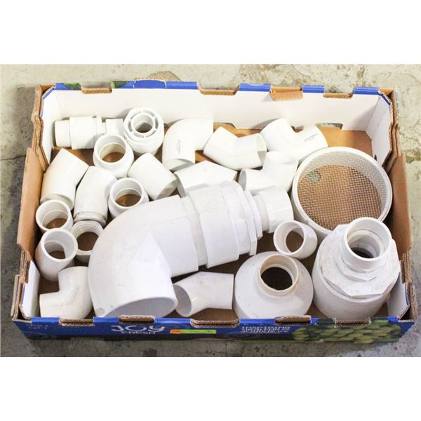 FLAT OF 6 & 1.5 " PVC IRRIGATION FITTINGS