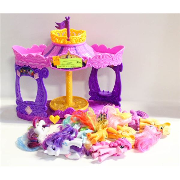 MY LITTLE PONIES & CAROUSEL TOY