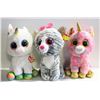 Image 1 : THREE 16" TY ANIMAL PLUSHIES