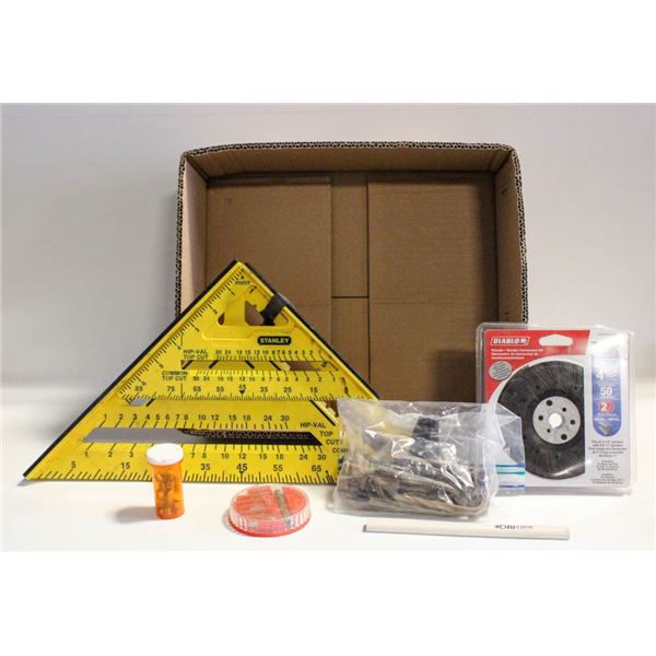 2 STANLEY SQUARES GRINDER CONVERSION KIT & MORE