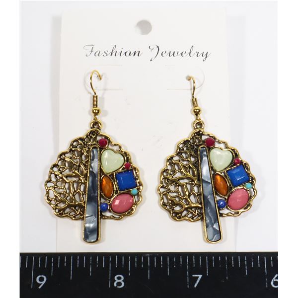 NEW TREE DESIGN DANGLE EARRINGS