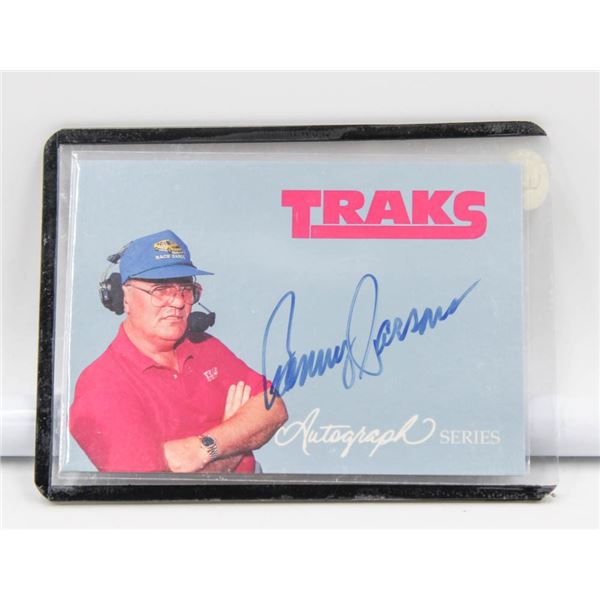 BENNY PARSONS NASCAR DRIVER AUTOGRAPH CARD
