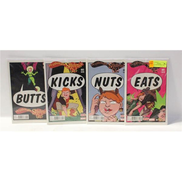 4 UNBEATABLE SQUIRREL GIRL COMICS