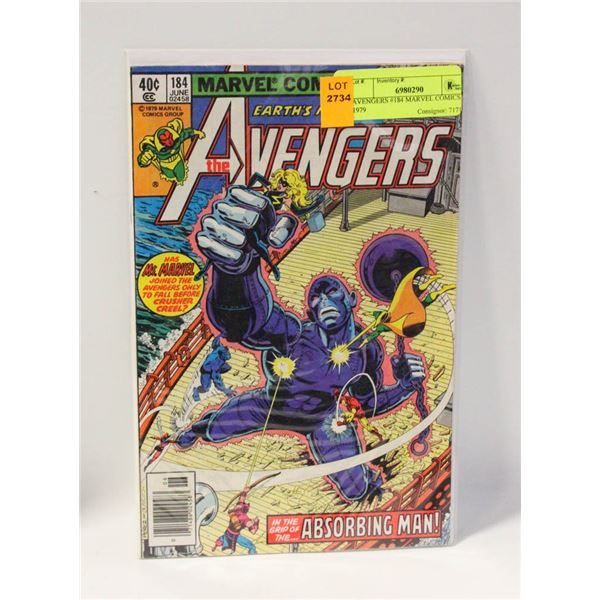 AVENGERS #184 MARVEL COMICS 1979