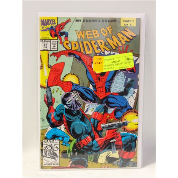 WEB OF SPIDER-MAN #97 1ST DR. KEVIN TRENCH