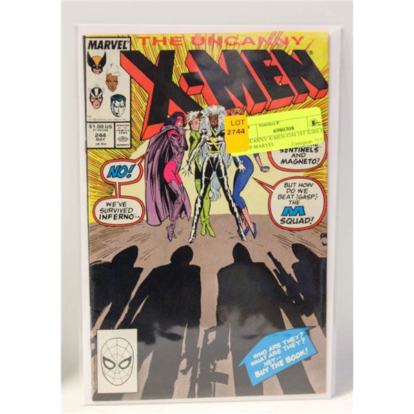 UNCANNY X-MEN #244 1ST JUBILEE APP MARVEL
