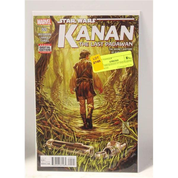 STARWARS KANAN #5 2ND SABINE WREN AND