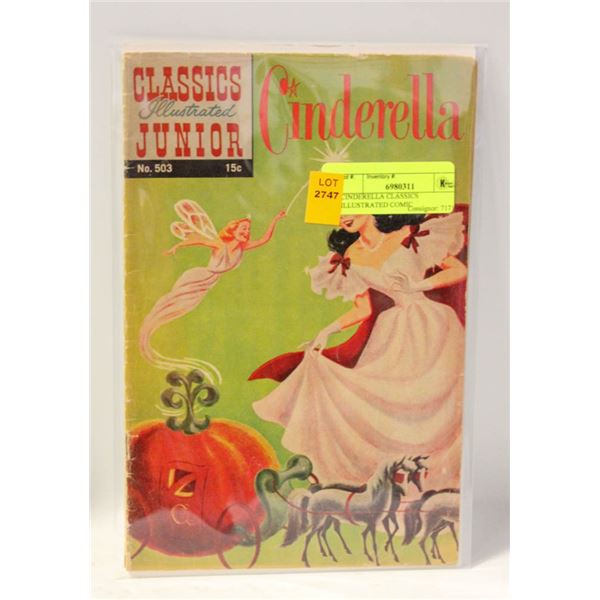 CINDERELLA CLASSICS ILLUSTRATED COMIC