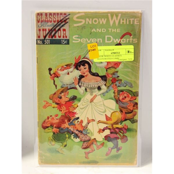 SNOW WHITE CLASSICS ILLUSTRATED COMIC