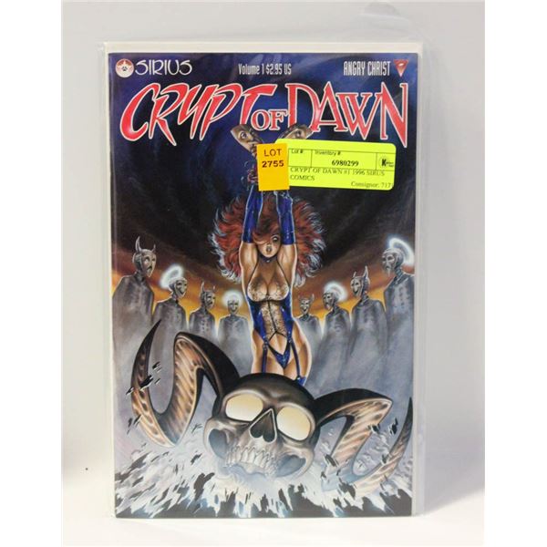 CRYPT OF DAWN #1 1996 SIRUS COMICS