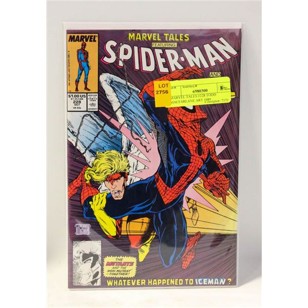 MARVEL TALES #228 TODD MACFARLANE ART 1989