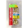 Image 1 : NEW KWIKSET MICROBAN BED & BATH DOOR LOCK
