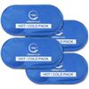 Image 1 : NEW 4 REUSABLE GEL PACKS HOT & COLD
