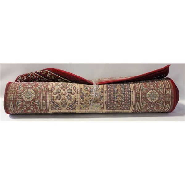 8FT HALLWAY CARPET RUNNER- RED * ESTATE*