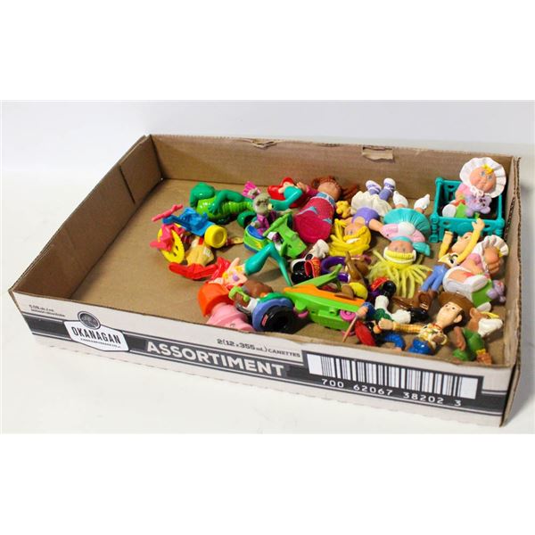 BOX OF CABBAGE PATCH/ MC DONALDS & MORE
