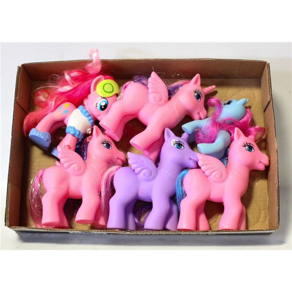 FLAT OF MY LITTLE PONY TOYS