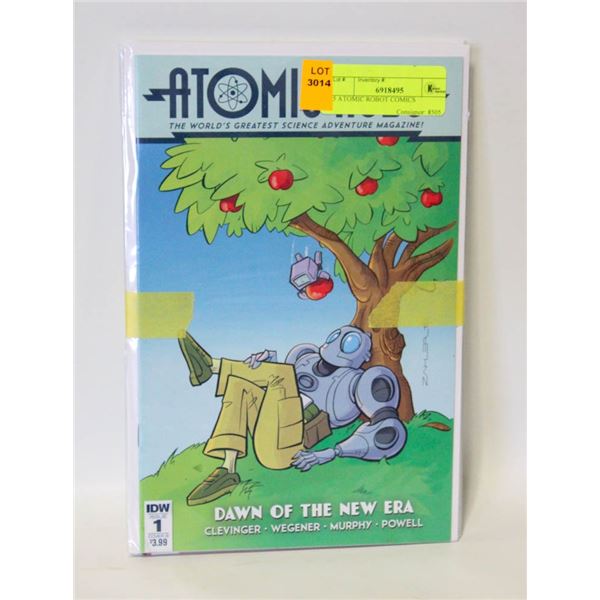 5 ATOMIC ROBOT COMICS