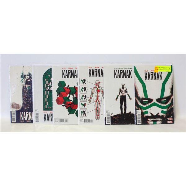 6 KARNAK MARVEL COMICS
