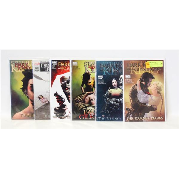 6 STEPHEN KING DARK TOWER COMICS