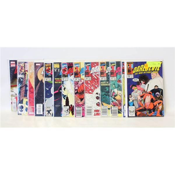 13 VINTAGE DAREDEVIL COMICS