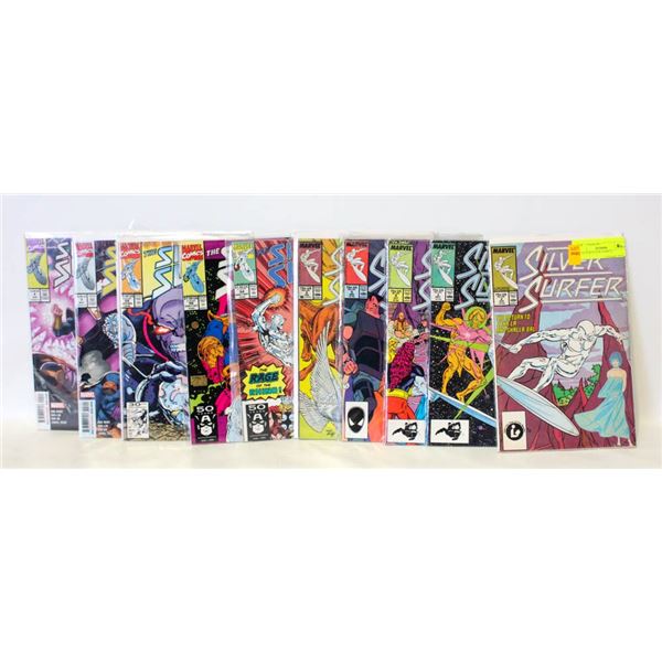 11 SILVER SURFER COMICS