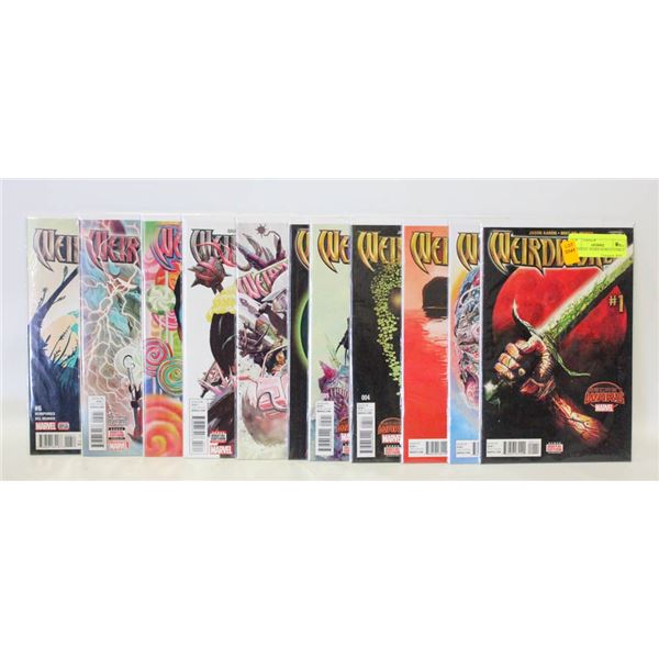11 MARVEL WEIRD WORLD COMICS