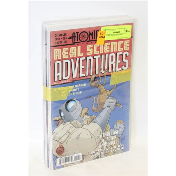 12 ATOMIC ROBOT COMICS