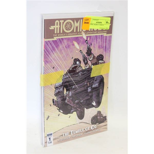 5 ATOMIC ROBOT COMICS