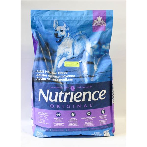 NEW 25LB NUTRIENCE ADULT MEDIUM BREED DOG FOOD-