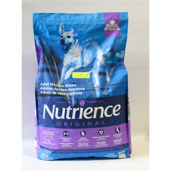 NEW 25LB NUTRIENCE ADULT MEDIUM BREED DOG FOOD