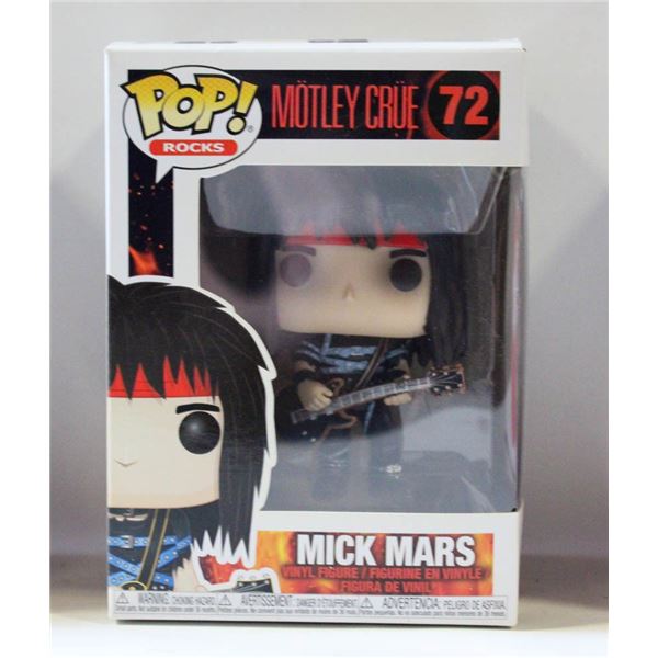 FUNKO POP ROCKS MOTLEY CRUE - MICK MARS