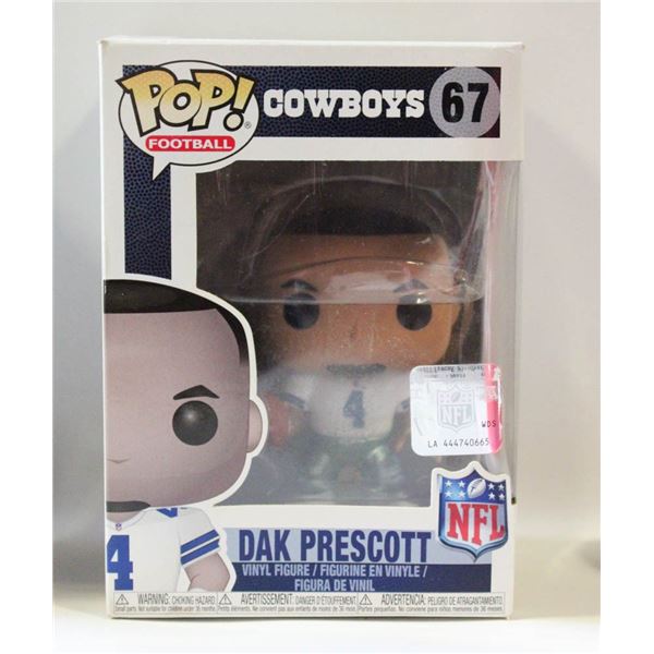 FUNKO POP DALLAS COWBOYS- DAK PRESCOTT