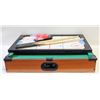 Image 1 : MINI TABLE TOP SIZED POOL TABLE + "AIR" HOCKEY