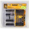 Image 1 : 37PC DEWALT SCREWDRIVING BIT SET - NEW