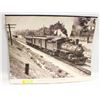 Image 1 : 1940 ENLARGED TRAIN PICTURE